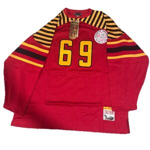 Aztecs durene Ebbets Field Flannels football jersey Jurgella Collection NWT 4XL